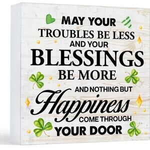 St. Patrick's Day Wood Sign